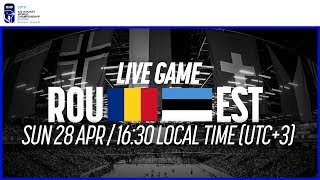 Romania vs. Estonia | Full Game | 2019 IIHF Ice Hockey World Championship Division I Group B