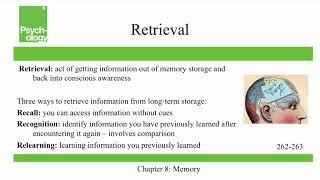 Openstax Psychology - Ch8 - Memory