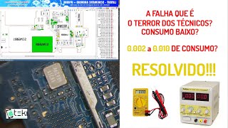 Consumo baixo de 0.002 ao 0.010 e zerando na fonte J5, J500. (AJUDA DA DZKJ)