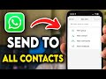 How to Send Whatsapp Message to All Contacts (2025)