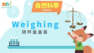 幼兒學科學 | 英文閱讀 | 磅秤量量看 | 科學實驗 | 兒童英文 | 你好泡泡 | Ni Hao English | Reading | STEM