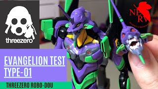 Evangelion Toy Figure Threezero Robo-Dou Eva Unit-01 Unboxing and Review