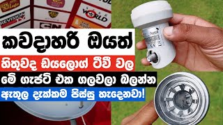 Dialog TV LNB Teardown | ඇතුළේ තියෙන තාක්ෂණය බලමු!