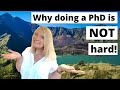 How Hard Is A PhD? | Doing A PhD Is Easier Than You Think!