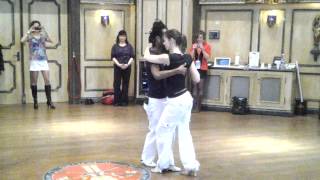 Kizomba Workshop Demo with Helio Santos and Sonja KikiZomba at the Euro Dance Festival 2013 in Rust