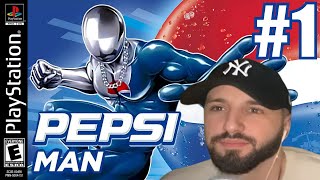 Revivo un clásico de los videojuegos: PEPSIMAN (Ps1) Part:1 | Magia pura y dura.