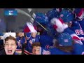 Live MSG Reaction - Marc Staal Scores First Goal Of Season Live Rangers Fan Reaction