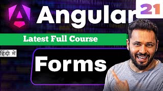 Angular 21 tutorial in Hindi #41 Reactive vs Template Driven vs Signal Forms