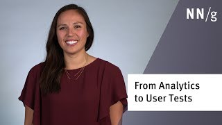 Turning Analytics Findings Into Usability Studies