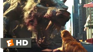 Rampage (2018) - Monsters vs. the Military Scene (5/10) | Movieclips