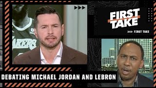 LeBron vs. MJ: Who faced more obstacles in the NBA? Stephen A. & JJ Redick debate 🗣 | First Take