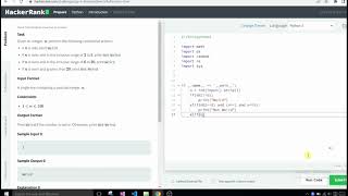 Python If-Else | HackerRank Solution | Easy | Introduction | Hindi