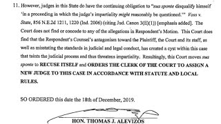 City Attorney"...created a cyst within this case that taints the judicial process..."