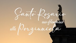 Santo Rosario con i Frati Minori di Assisi alla Porziuncola. Giornata del malato.