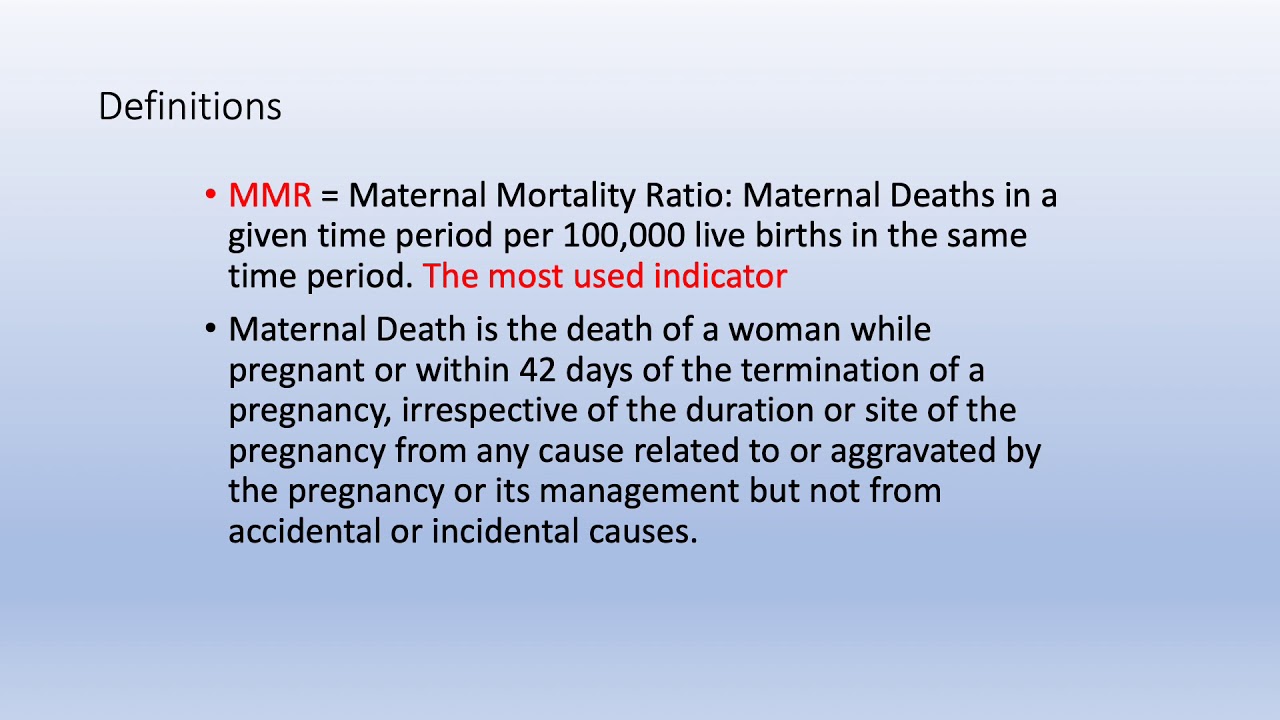 Concepts And Challenges In Global Maternal Health - YouTube