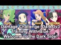 Welcome to the Dark Side! | Pokemon Masters EX - 1M+ w/ 4 Pairs in Damage Challenge: Blue (Dark 3v3)