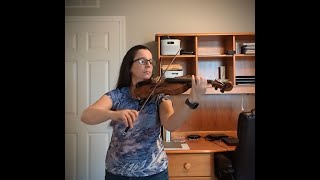 His Eye is On the Sparrow (violin cover)