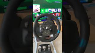 G923 Logitech wheel setup Xbox X