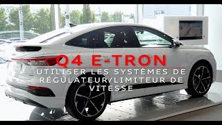 Q4.11 UTILISER LES SYSTÈMES DE RÉGULATEUR/LIMITEUR DE VITESSE