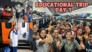 Educational Trip DAY 1 |  My First Experience in Vande Bharat Express | ଏଜୁକେସନାଲ୍ ଟ୍ରିପ, ପ୍ରଥମ ଦିନ