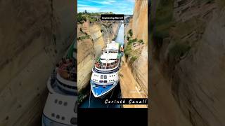 ENGINEERING MIRACLE! Exploring the Jaw-Dropping Corinth Canal in Greece! #marvel #amazing