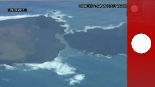 Japan: New volcanic island grows, connects to older island as eruption continues