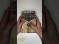 How To Play A Chord On The Kalimba #shorts