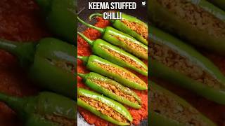 Keema Stuffed Chilli | Murgh Bharwa Mirch | Chicken Keema Recipe #chickenrecipe  #getcurried