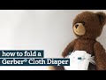 How to Fold a Gerber® Cloth Diaper