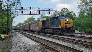 CSX Q214 at Cherry Run WV 5/22/22