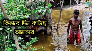 চারিদিকে জল কিভাবে আছি আমরা। কি সমস্যা হচ্ছে। কি খাচ্ছি। সব এই ভিডিওতে। Village LIFE STYLE.