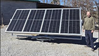 Dyi 2 Axis solar ground mount build