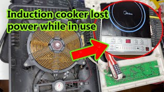 Instructions for Repairing an Induction Cooker When the Buttons on the Keyboard Are Paralyzed