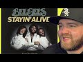 I NEVER CAUGHT THE LYRICS! First Time Reaction: Bee Gees - Stayin' Alive SONG WILL HELP YOUR HEART