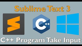 Sublime Text 3 C++ Input