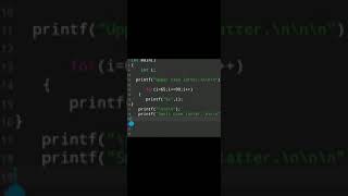 #24| Programming Language Tutorial Video | C Language Exercise 25 #shorts #coding