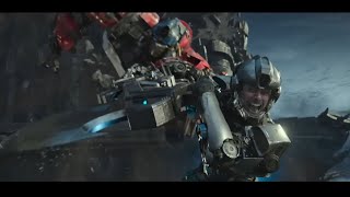 トランスフォーマー／ビースト覚醒~vsユニクロン/Transformers: Rise of the Beasts (2023) - Optimus Prime Stops Unicron Scene