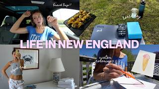 cape cod vlog | my first brand trip, beach days & coastal new england