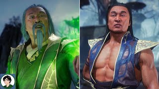 Mortal Kombat 11 - Shang Tsung vs Shang Tsung (Mirror Match) - All Intros Dialogues