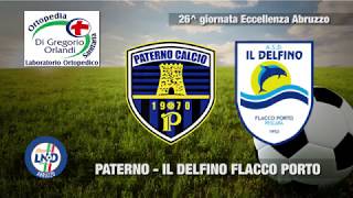 Eccellenza: Paterno - Il Delfino Flacco Porto 2-0