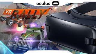 BORA JOGAR►VR Rally Samsung Gear VR Gameplay • Realidade Virtual • GearVR 2017