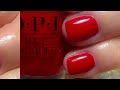 top 5 red opi nail polishes