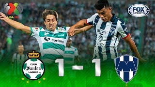 Santos Laguna - Monterrey [1-1] | GOLES | Cuartos de Final (Vuelta) | Liga MX