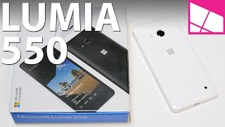 Lumia 550 unboxing \u0026 first impressions