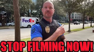 Tyrant Cop Failed To Intimidate First Amendment Auditor | First Amendment Audit