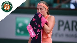 Jelena Ostapenko vs Kateryna Kozlova - Round 1 Highlights | Roland-Garros 2018