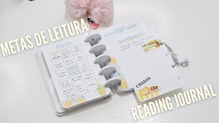 READING JOURNAL: Metas de leitura p/ o ano novo Diário de leitura ft Caderno Inteligente Inteligine