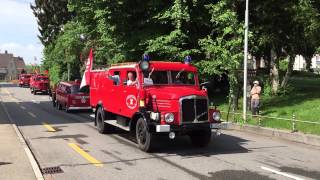 Feuerwehr Sternfahrt / Fire Brigade Rally 2015 in Wetzikon