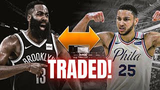 HUGE NBA Trade! | Brooklyn Nets Trade James Harden To Sixers For Ben Simmons And Others