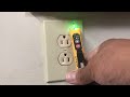 Klein NCVT 3P voltage tester and how it works. Low 12 volts A/C up 1000 volts A/C and more.